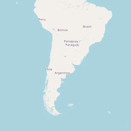 Carte approximative — Argentine (OpenStreetMap)