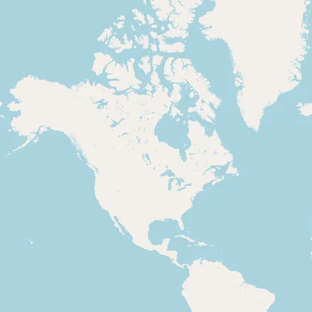 Carte approximative — Canada (OpenStreetMap)
