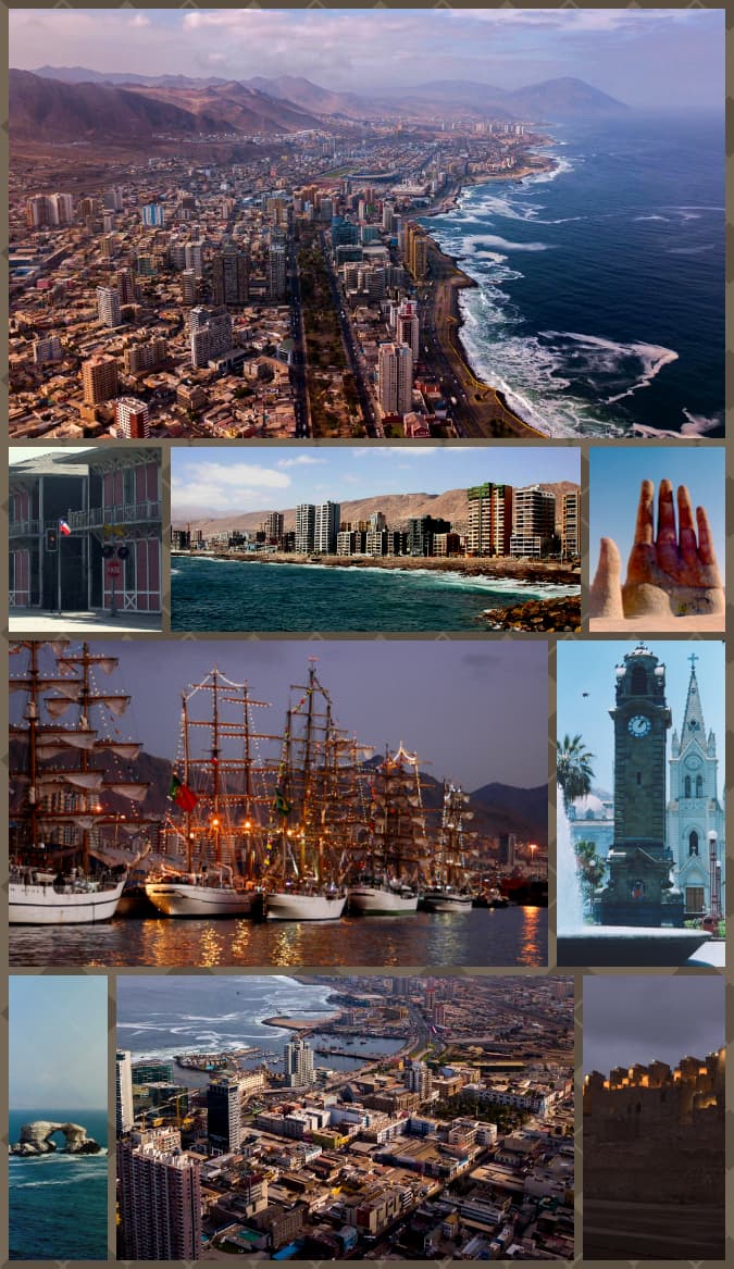 Antofagasta — widok ilustracyjny