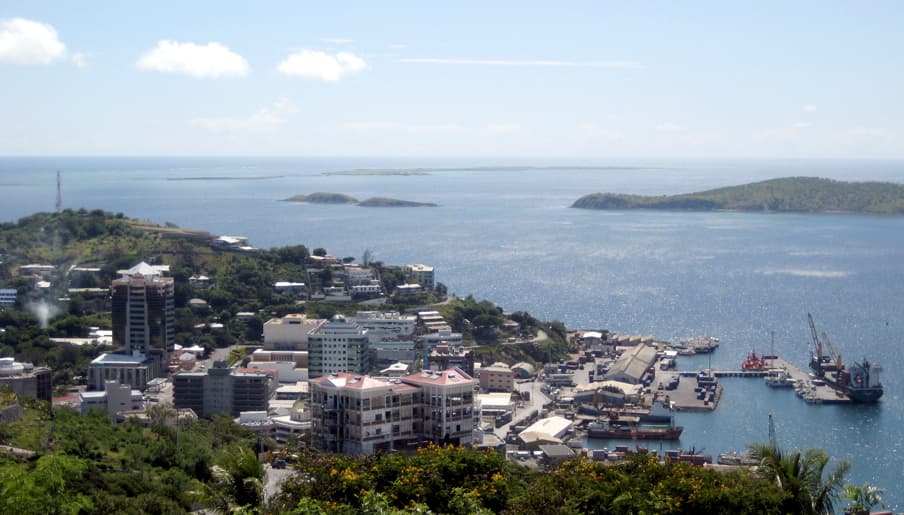 Port Moresby — widok ilustracyjny