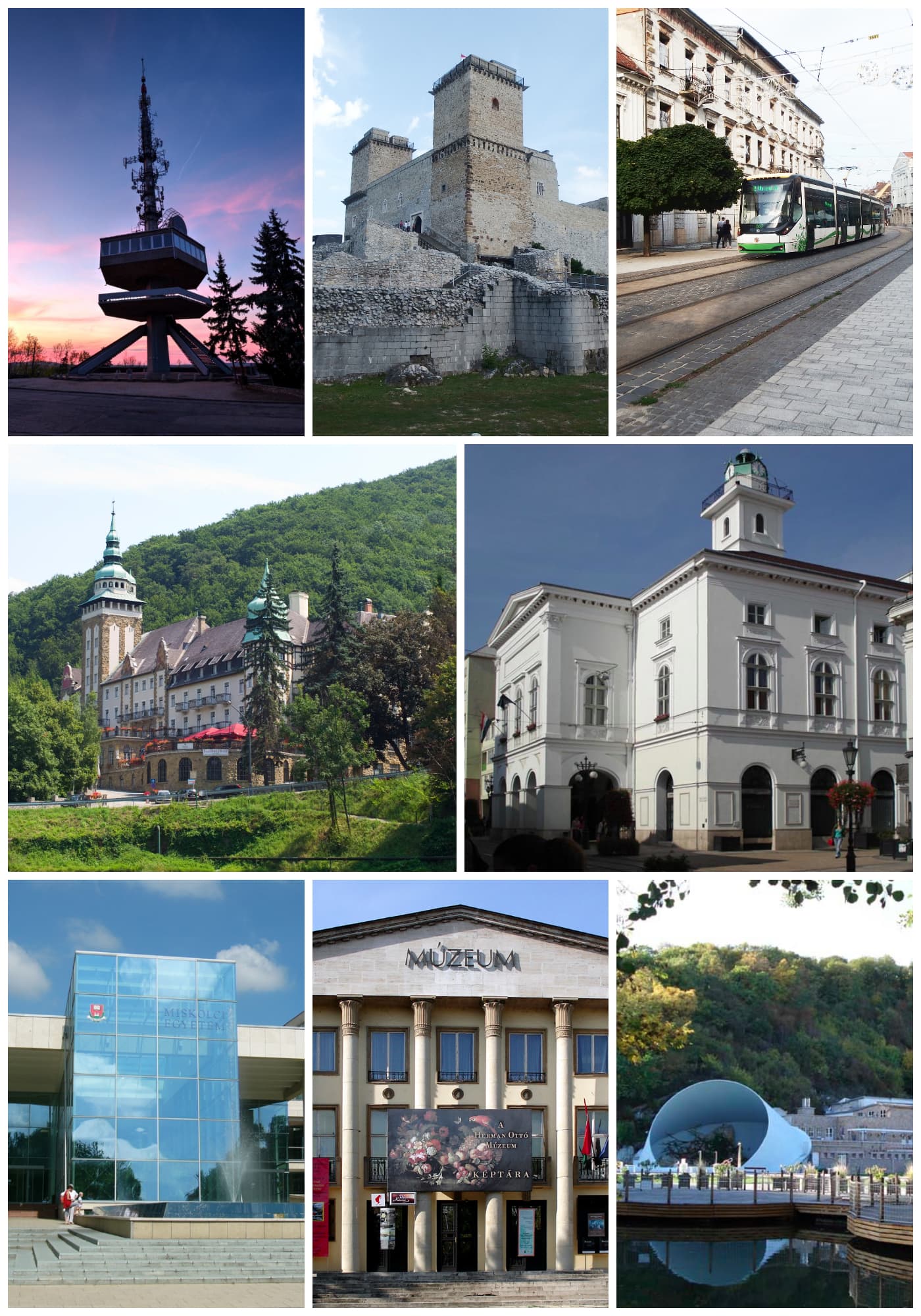 Miskolc — widok ilustracyjny