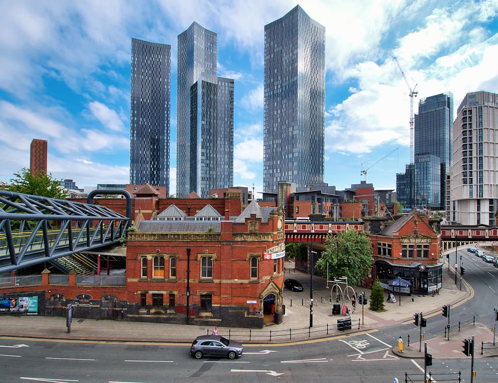 Manchester — Illustrationsansicht