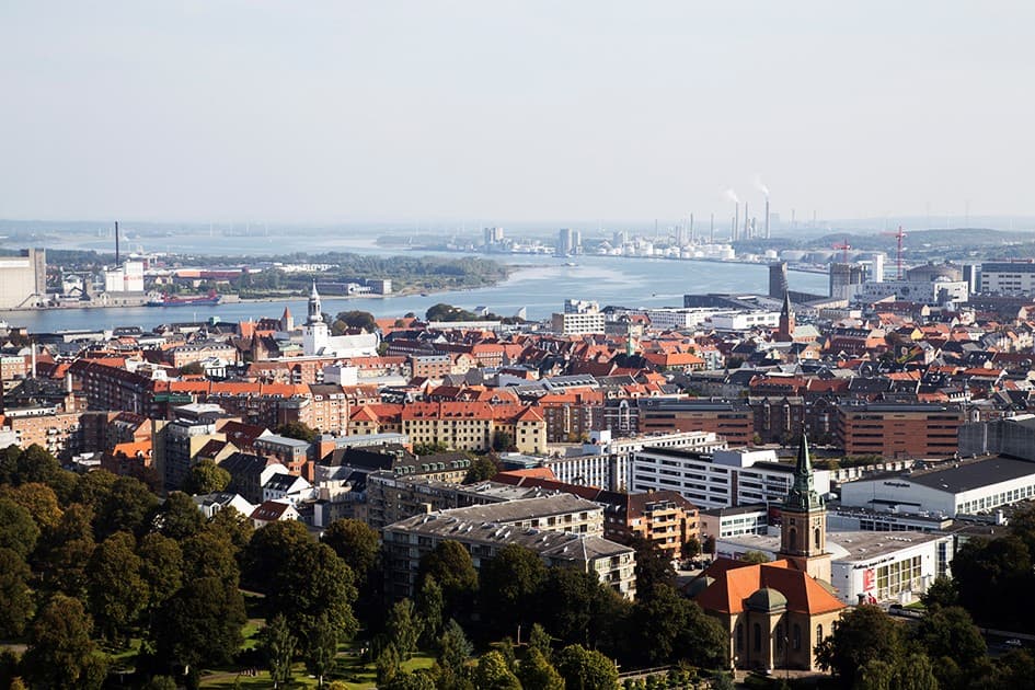 Aalborg — widok ilustracyjny