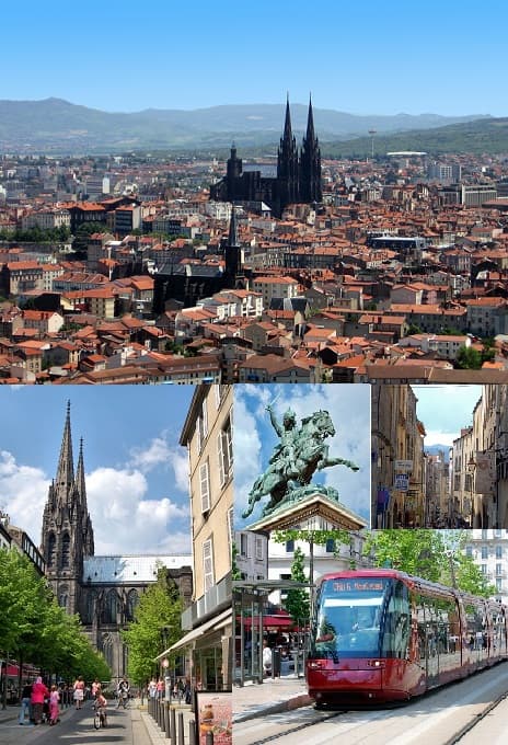 Clermont-Ferrand — widok ilustracyjny
