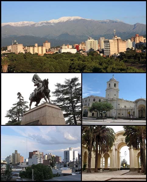 San Salvador de Jujuy — widok ilustracyjny
