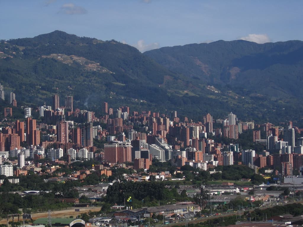 Medellín — illustratieve weergave