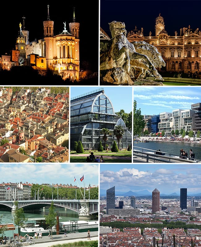 Lyon — widok ilustracyjny
