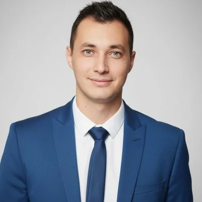 Portret Philippe'a Godieta, współzałożyciela i COO Daremeet