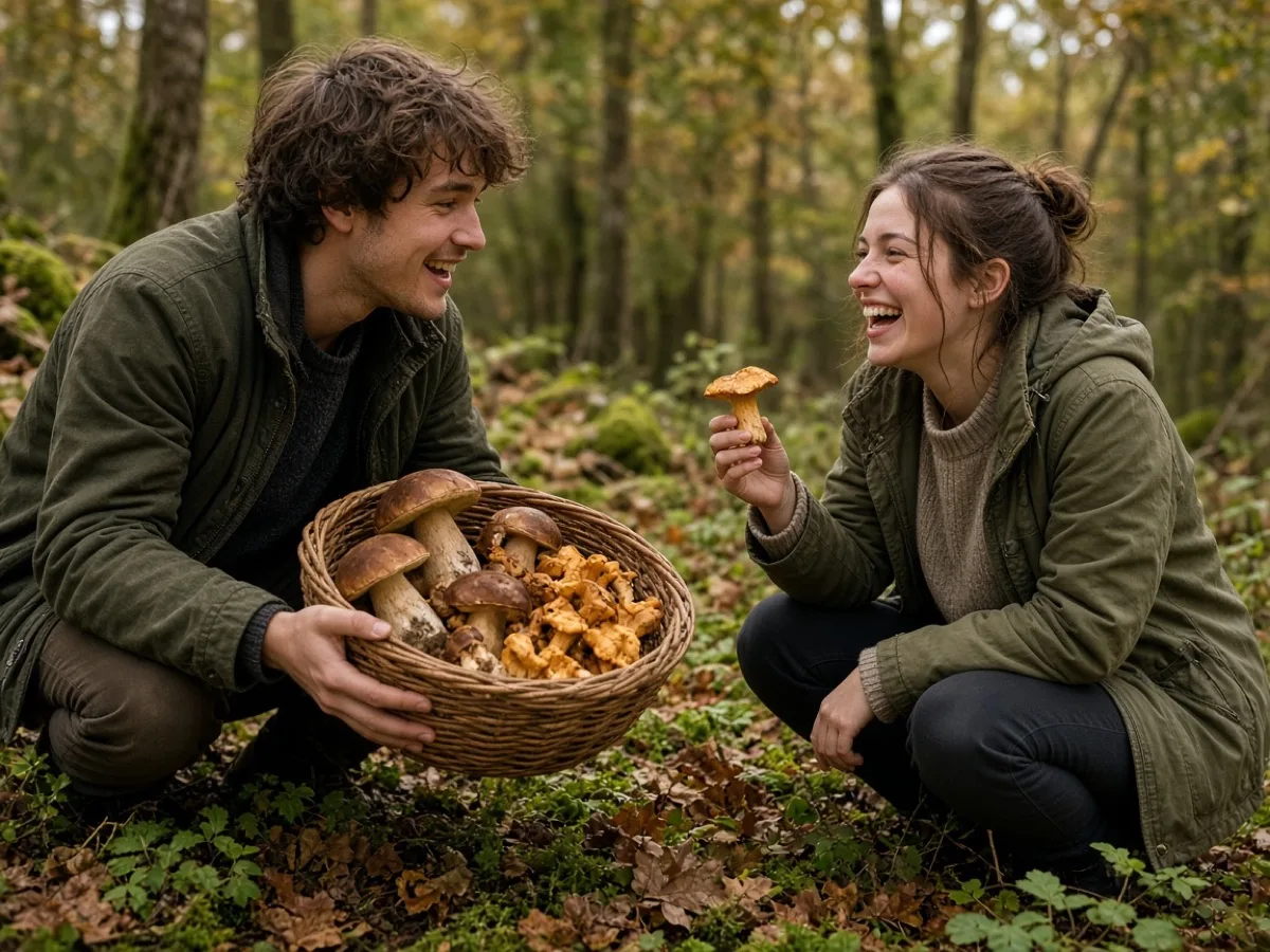 Exemple de défi chasse aux champignons