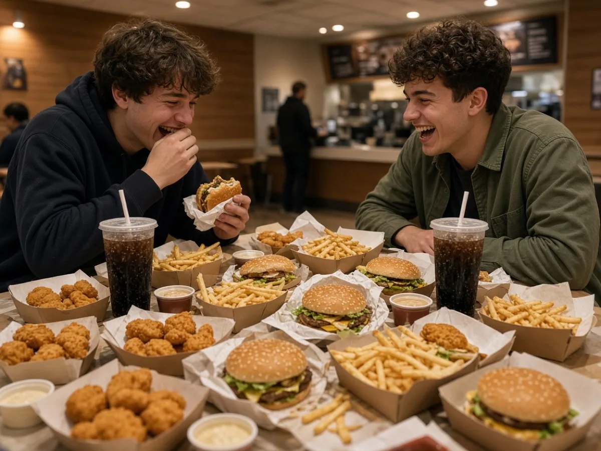 Exemple de défi repas XXL