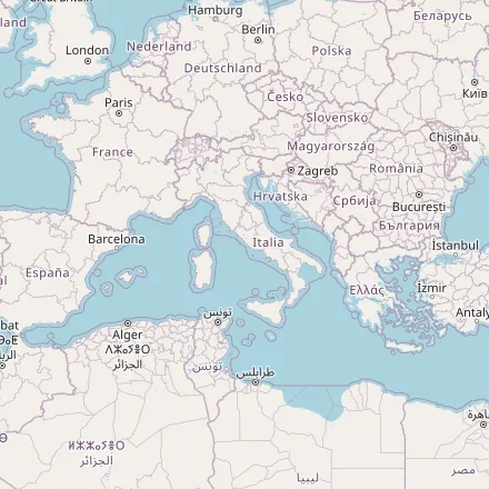 Orientačná mapa — Taliansko (OpenStreetMap)